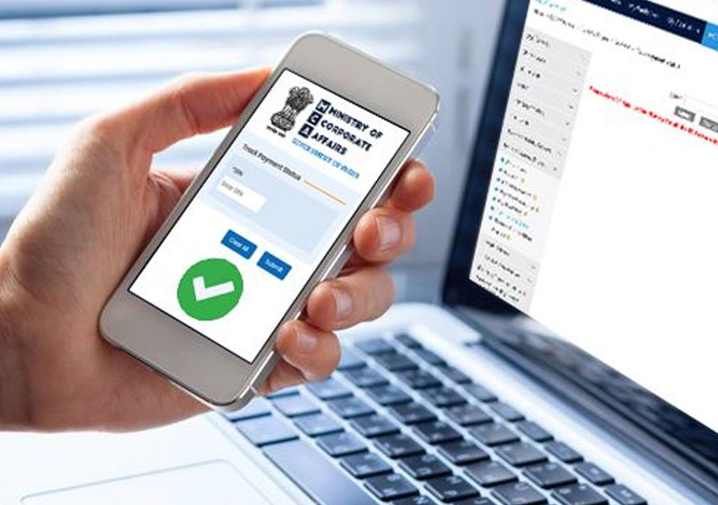Ministry of Corporate Affairs Fee and Payment Services