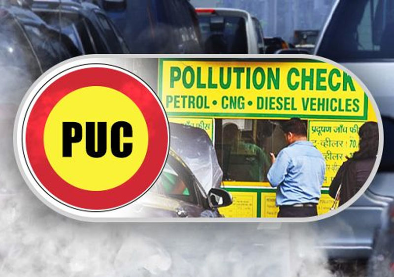 Pollution Under Control (PUC) Certificate